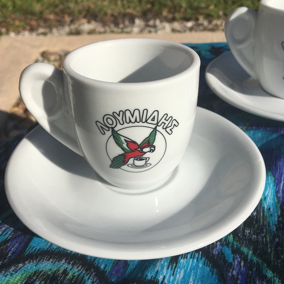 Parrot Coffee Cups / Double Espresso Cups Set of 2 - Picture 2 of 8